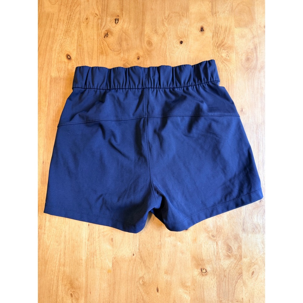 Lululemon On the Fly Short Black Luxtreme Drawstring Athletic Shorts Size 4 - Picture 8 of 8
